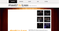 Desktop Screenshot of piyanistilhan.com
